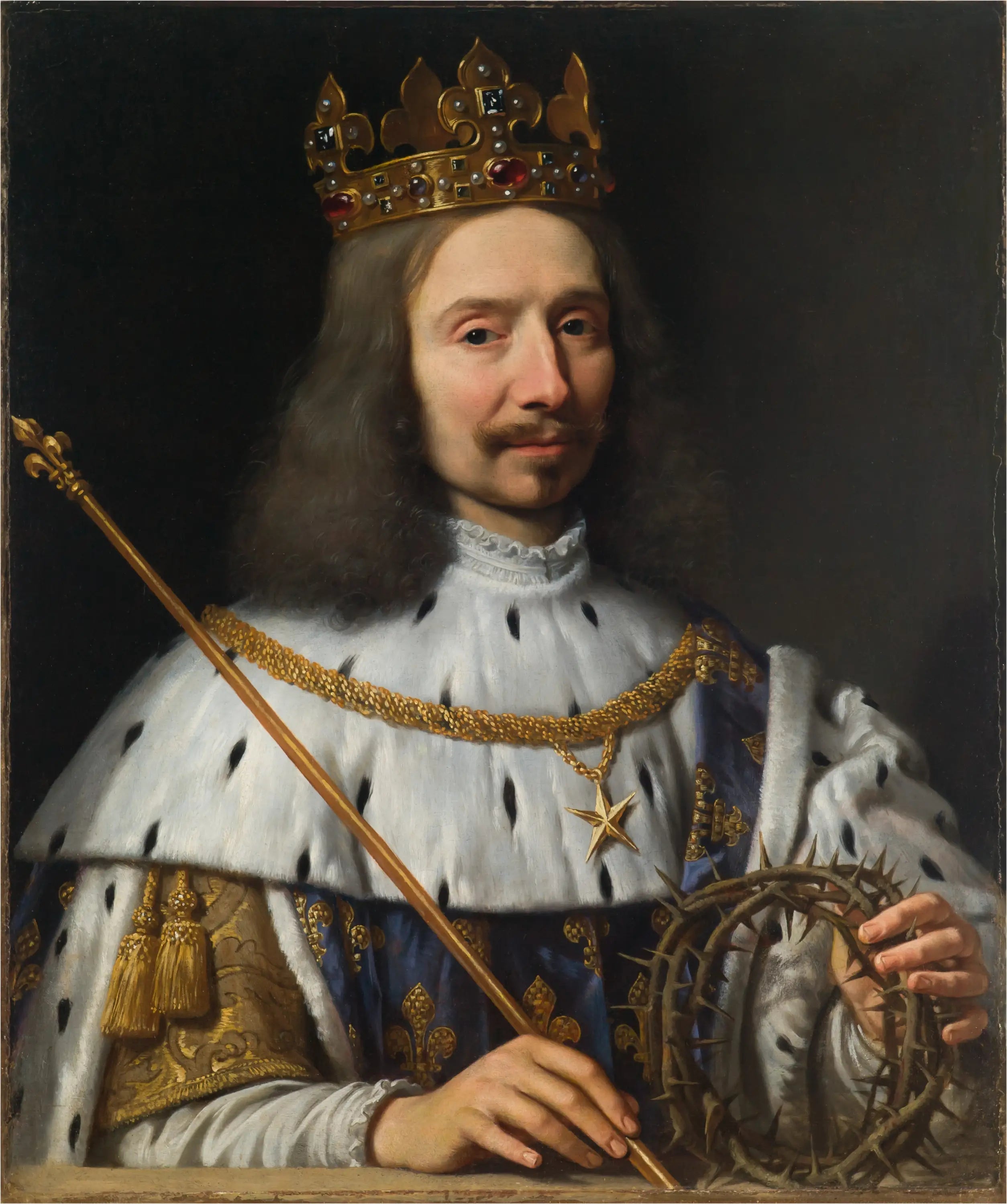 Vincent Voiture dans le rôle de Saint-Louis - Philippe de Champaigne - Alpha Reproduction