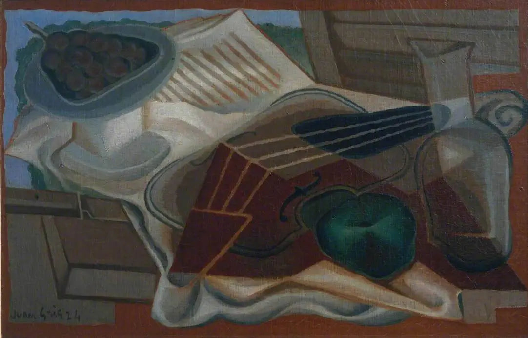 Violon et compotier - Juan Gris - Alpha Reproduction