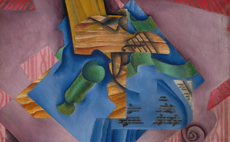 Violon et glas - Juan Gris