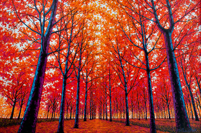 Efterår Ansigt | 150 x 100 cm