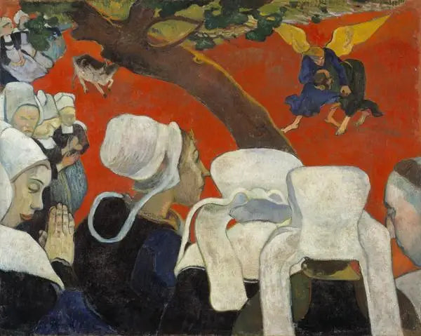 Vision efter prædikenen - Paul Gauguin