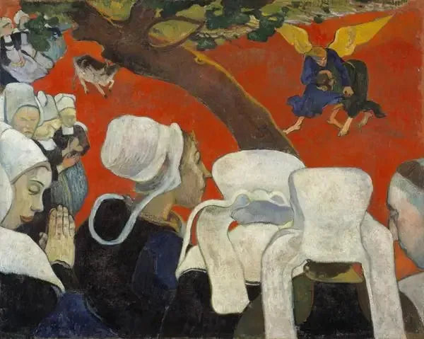 Vision efter prædikenen - Paul Gauguin