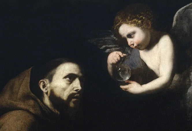 Saint Franciskus' vision - Jusepe de Ribera