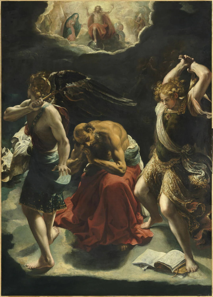 La Vision de saint Jérôme - Orazio Borgianni