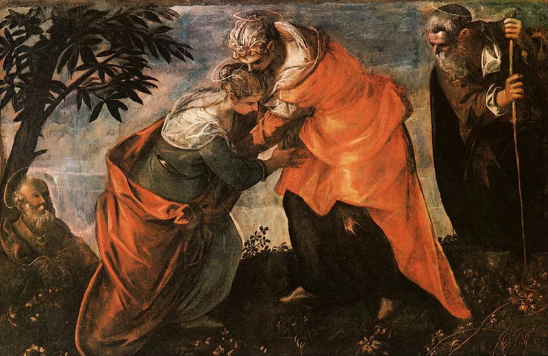 Besøgelse - Jacopo Tintoretto