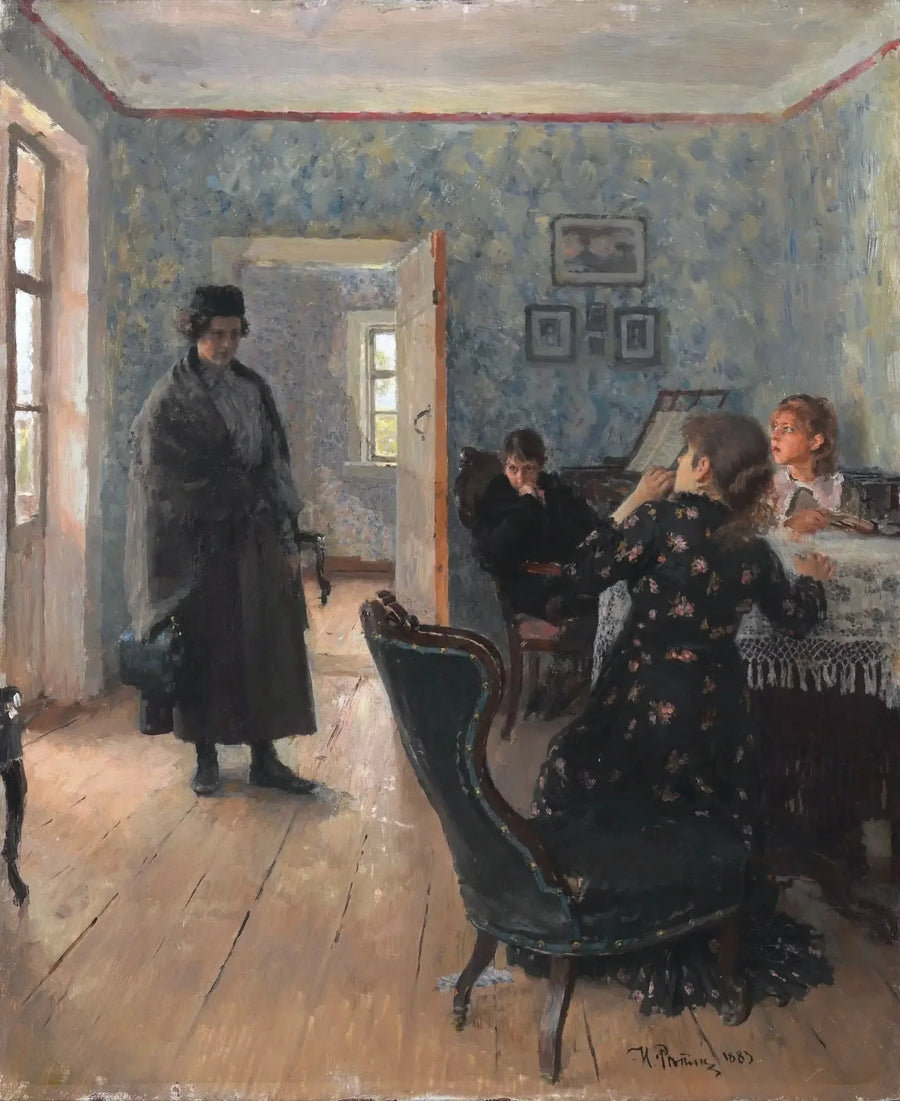 Uventet besøg - Ilya Repin