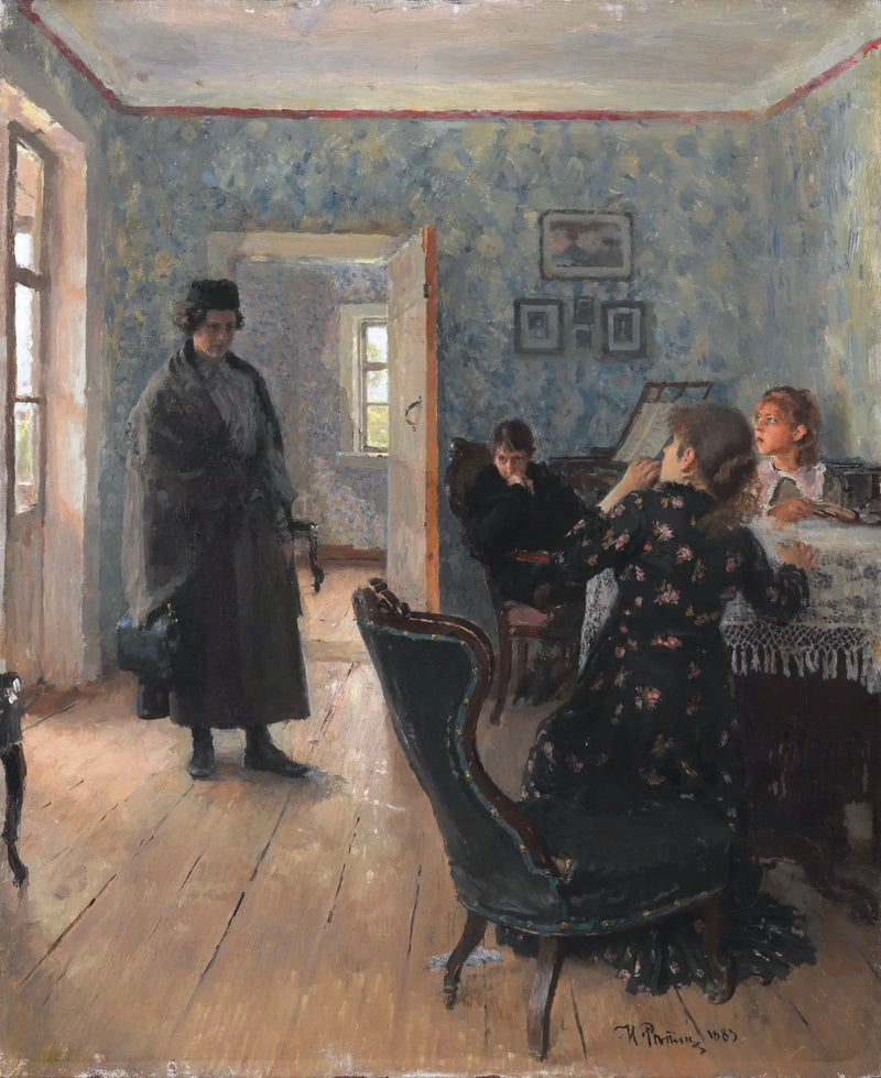 Uventet besøg - Ilya Repin