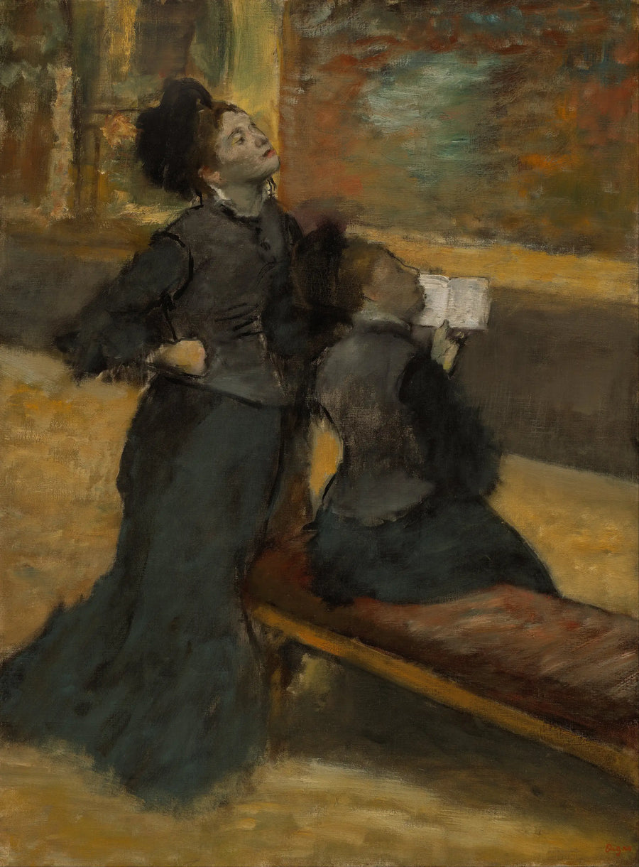 Besøget på museet - Edgar Degas