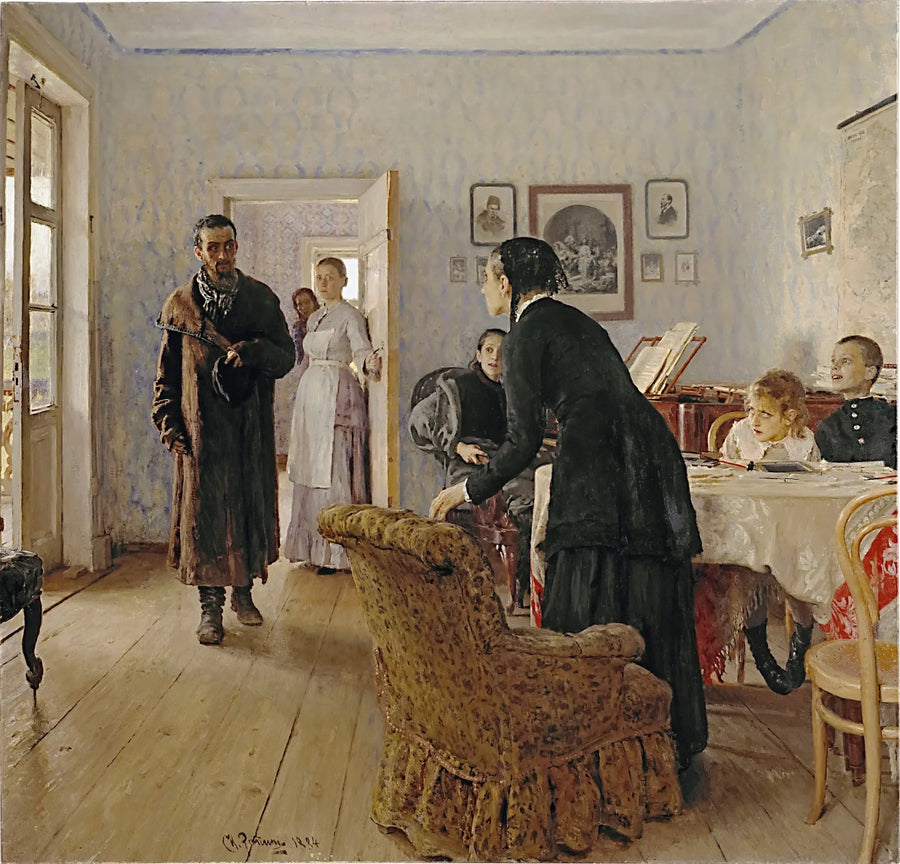 Uventet Besøg - Ilya Repin
