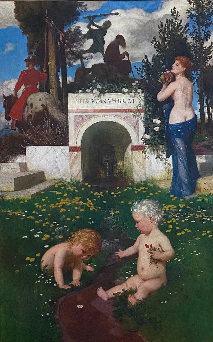 Vita somnium breve (Livet er en kort drøm) - Arnold Böcklin