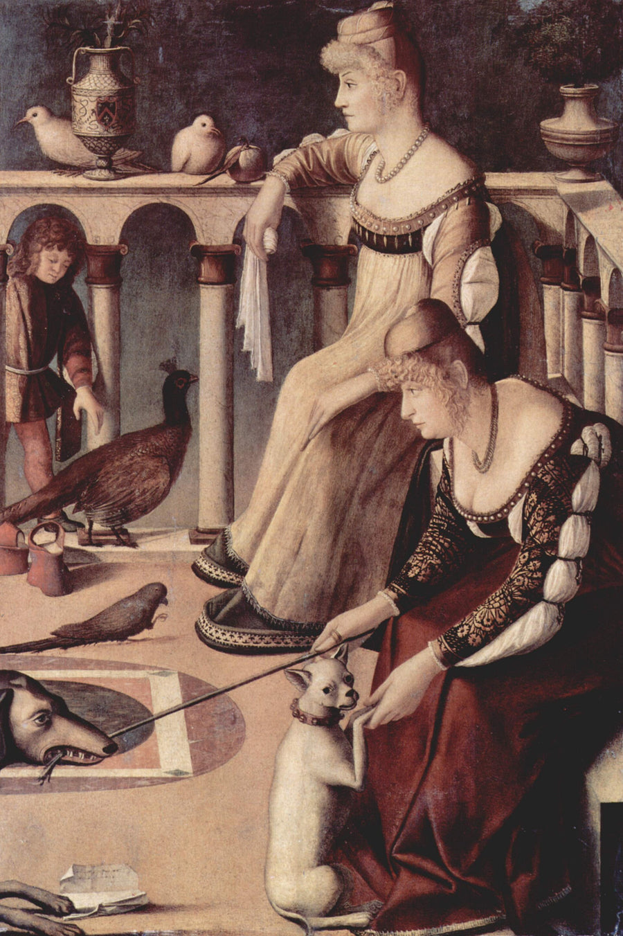 Deux dames vénitiennes - Vittore Carpaccio
