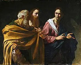 Sankt Peters og Sankt Andreas' kald - Caravaggio