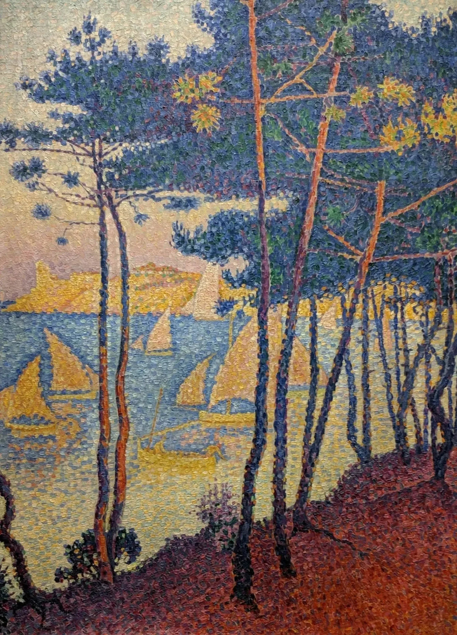 Sejl og nåle - Paul Signac