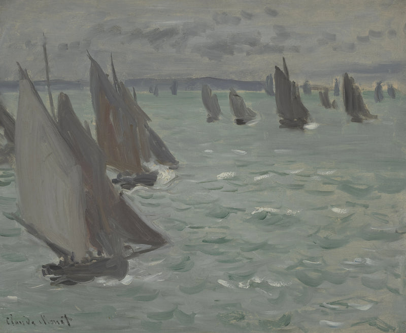 Sejlbåde til søs W125 - Claude Monet