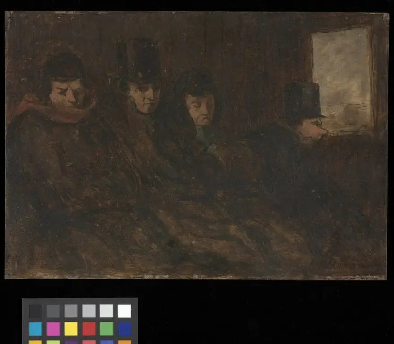 Anden klasses bil - Honoré Daumier