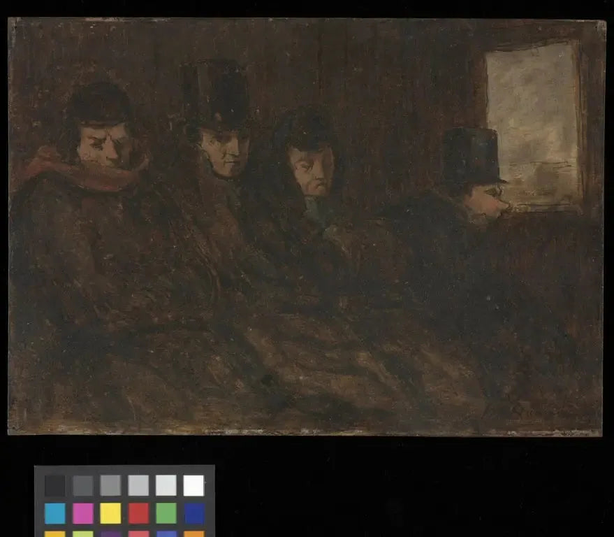 Anden klasses bil - Honoré Daumier