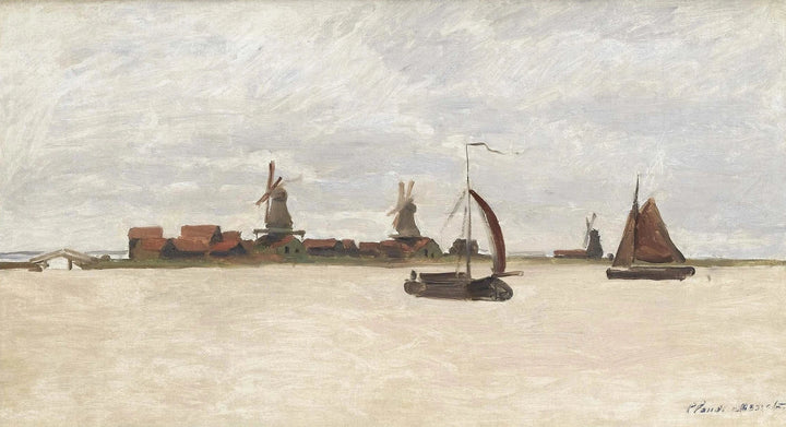 Voorzaan og Westerhem W175 - Claude Monet