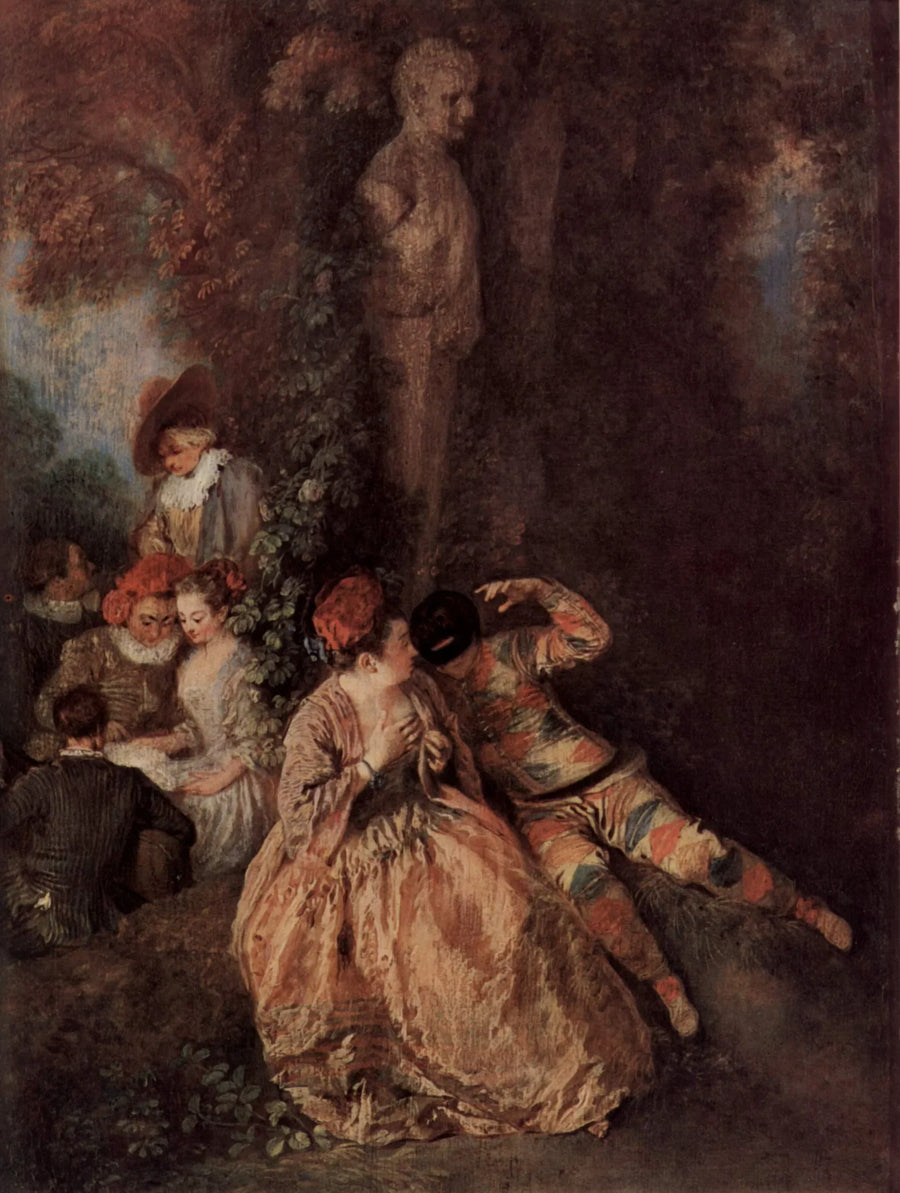 Vil du sejre over de smukke? - Antoine Watteau