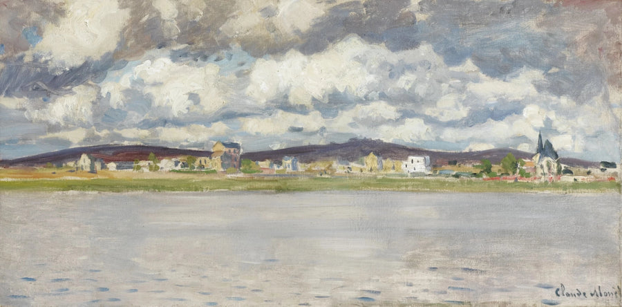 Udsigt over Argenteuil - Claude Monet