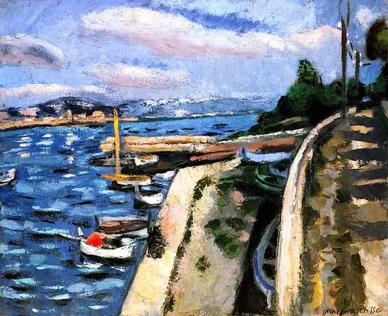 Udsigt over Antibes - Henri Matisse
