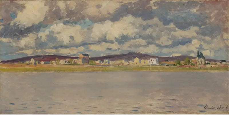 Udsigt over Argenteuil - Claude Monet