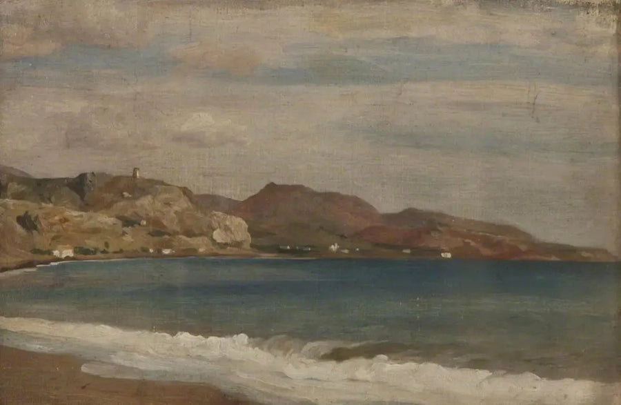 Udsigt fra en bugt, Spanien - Frederic Leighton