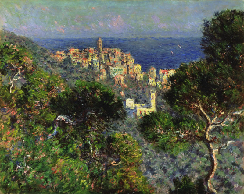 Udsigt over Bordighera - Claude Monet