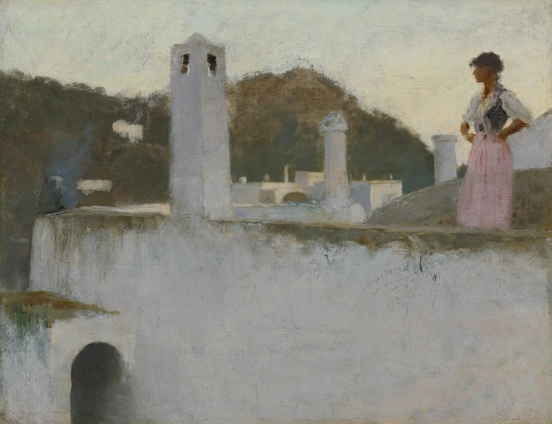 Udsigt over Capri - John Singer Sargent