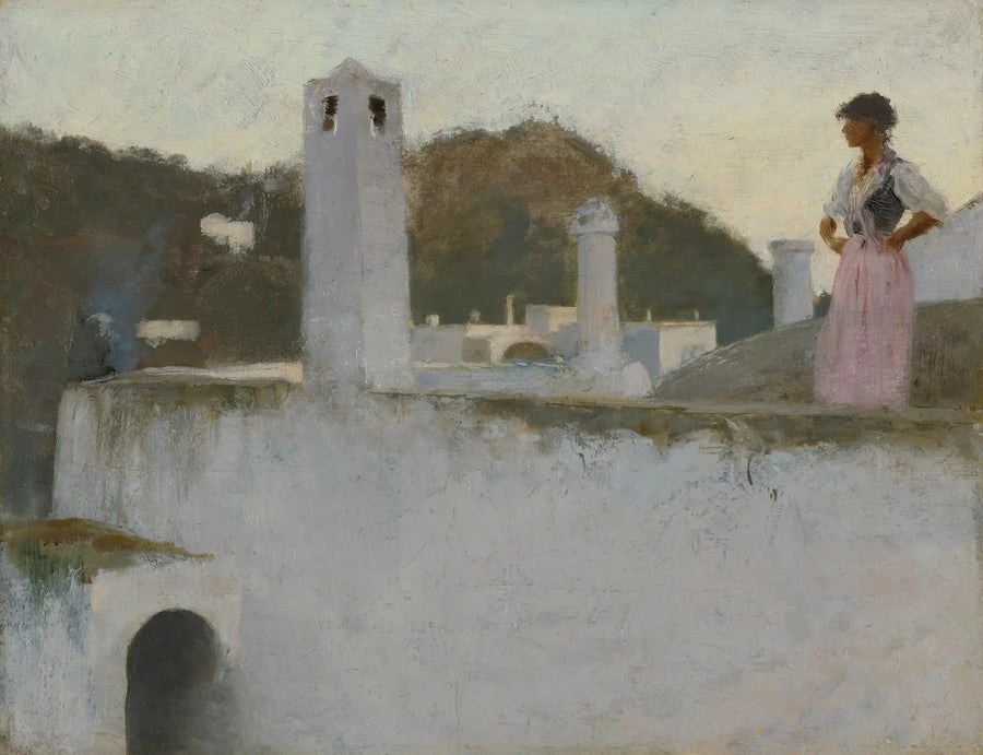 Udsigt over Capri - John Singer Sargent
