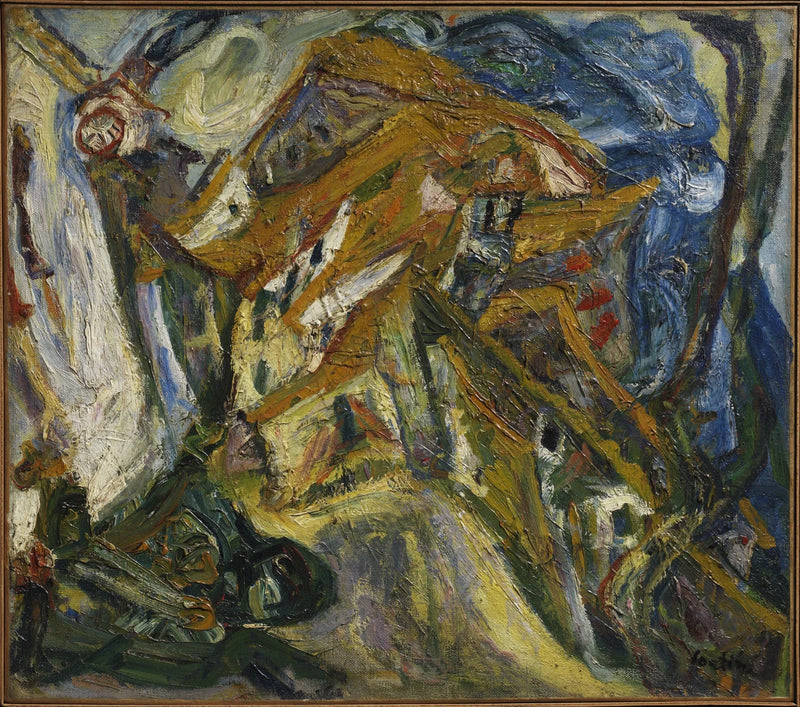 Udsigt over Céret - Chaim Soutine