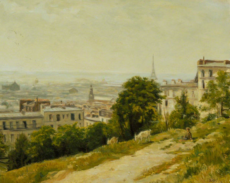 Udsigt over bakken, Montmartre - Stanislas Lépine