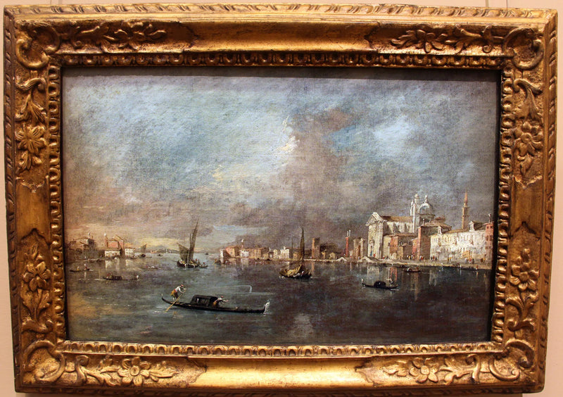 Udsigt over Giudecca med Zattere - Francesco Guardi