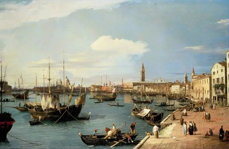 Udsigt over Riva degli Schiavoni - Canaletto