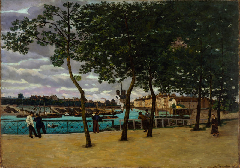 Udsigt over Seinen, Paris - Armand Guillaumin