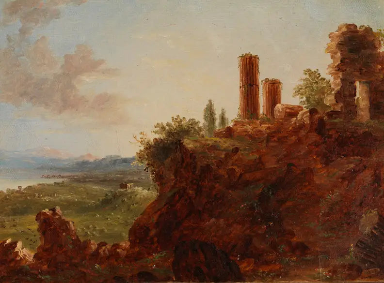 Udsigt over Sicilien - Thomas Cole