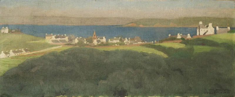 Udsigt over Locquirec - Félix Vallotton