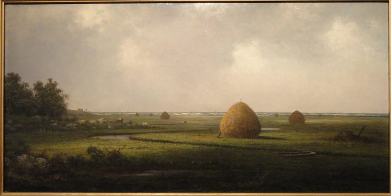 Udsigt over Marshfield - Martin Johnson Heade