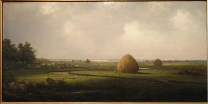 Udsigt over Marshfield - Martin Johnson Heade