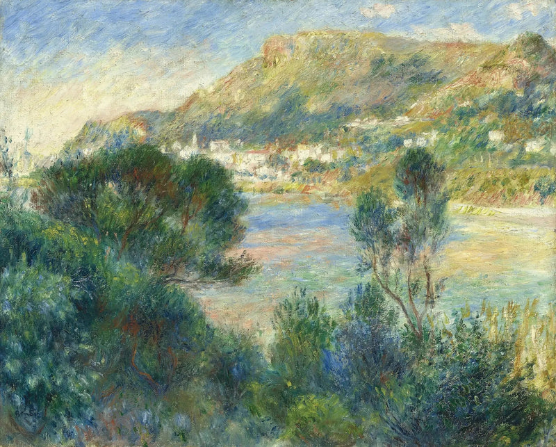 Udsigt over Monte Carlo fra Cap Martin - Pierre-Auguste Renoir