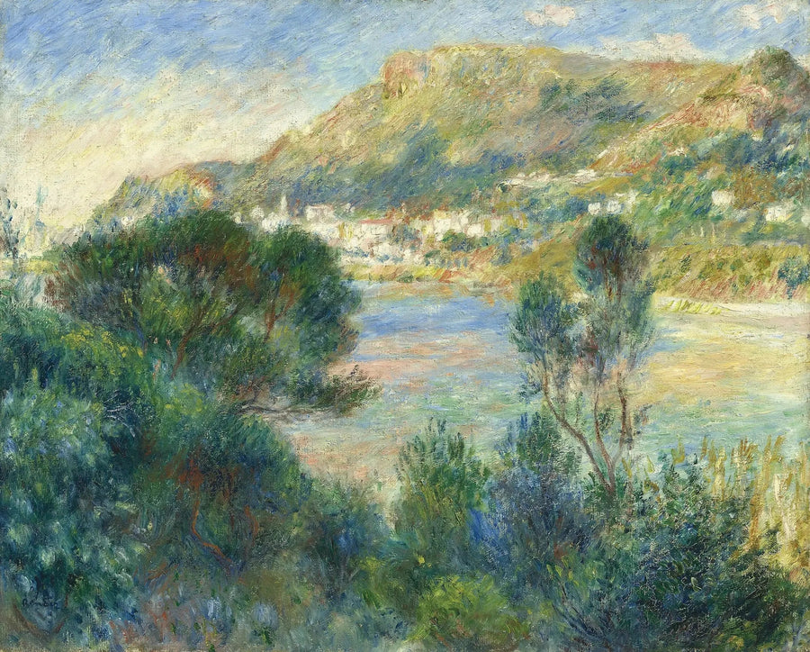 Udsigt over Monte Carlo fra Cap Martin - Pierre-Auguste Renoir