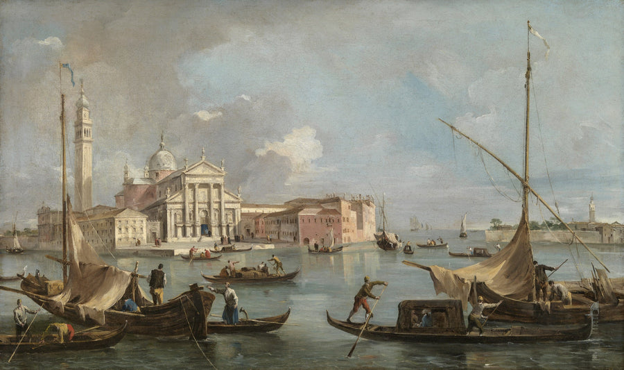 Udsigt over San Giorgio Maggiore - Francesco Guardi