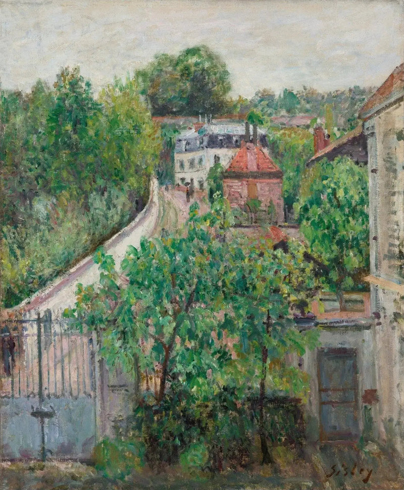 Udsigt over Sèvres - Alfred Sisley