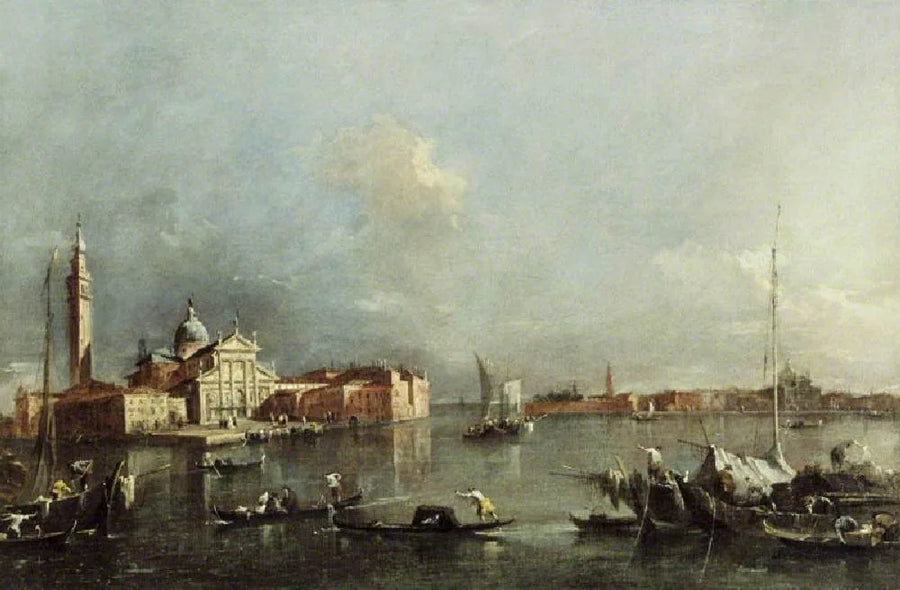 Udsigt over Venedig - Francesco Guardi