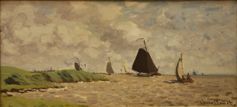 Udsigt over Voorzan - Claude Monet