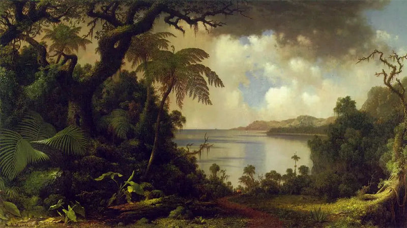Udsigt fra Fern Tree Walk, Jamaica - Martin Johnson Heade