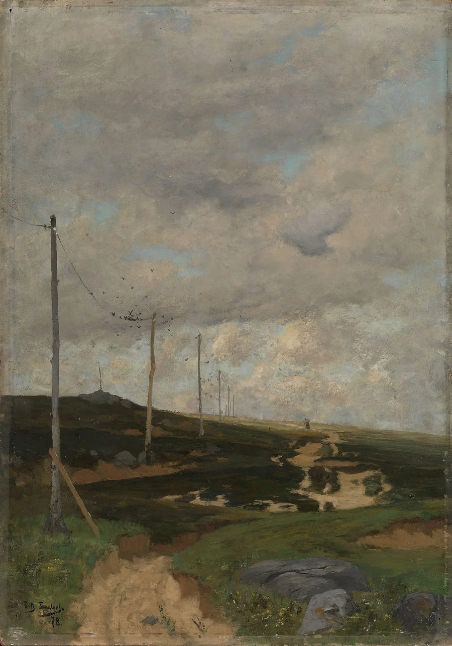 Udsigt fra Jürgen - Frits Thaulow