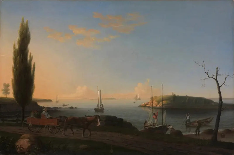 Udsigt over Kettle Cove, Manchester-by-the-Sea - Fitz Henry Lane