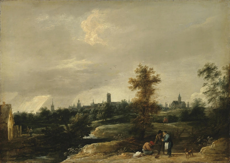 Udsigt over Bruxelles-området - David Teniers den Yngre