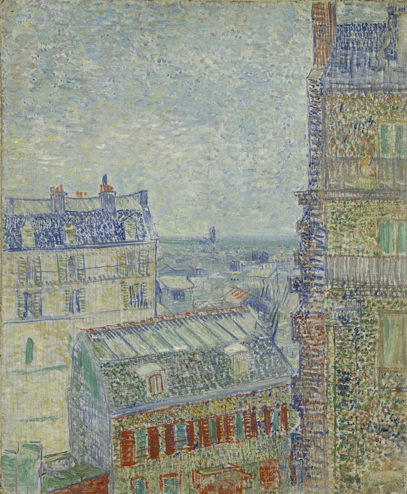 Udsigt over Paris' tage - Vincent van Gogh