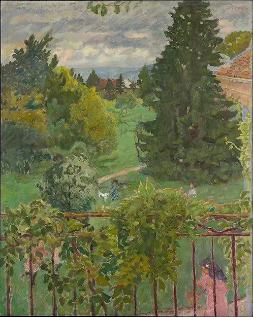 Udsigt fra Balkonen - Pierre Bonnard